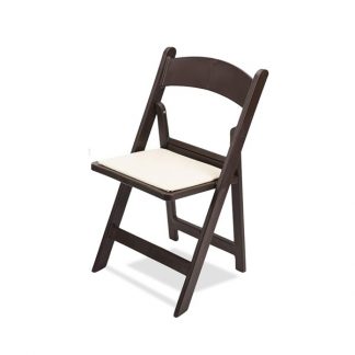 Brown resin chair rental – durable resin folding chair for weddings, parties and events