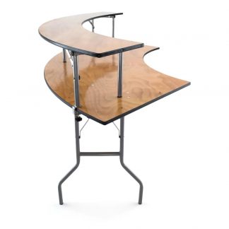 8 ft Portable Bar w/ Skirts