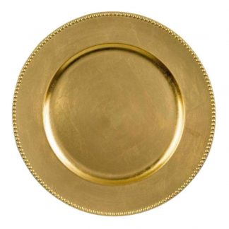 Charger Plate Gold