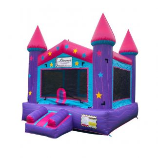 Bounce House Purple Stars