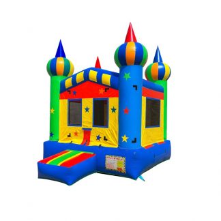 Bounce House Multicolor Stars