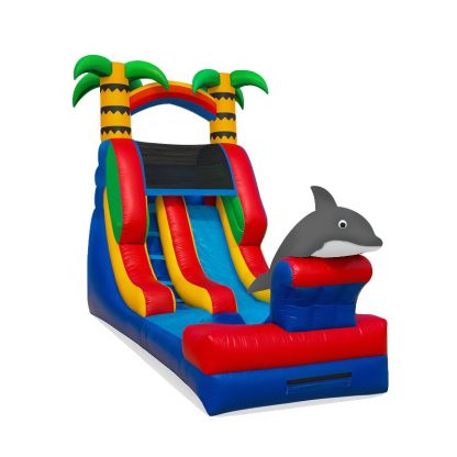Water Slide 16ft Blue Dolphin